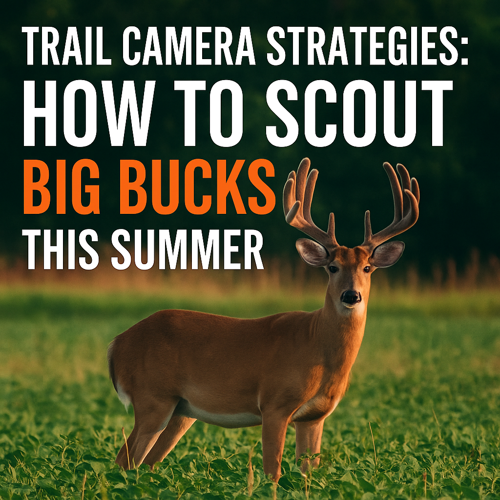 Trail Camera Strategies: How to Scout Big Bucks This Summer