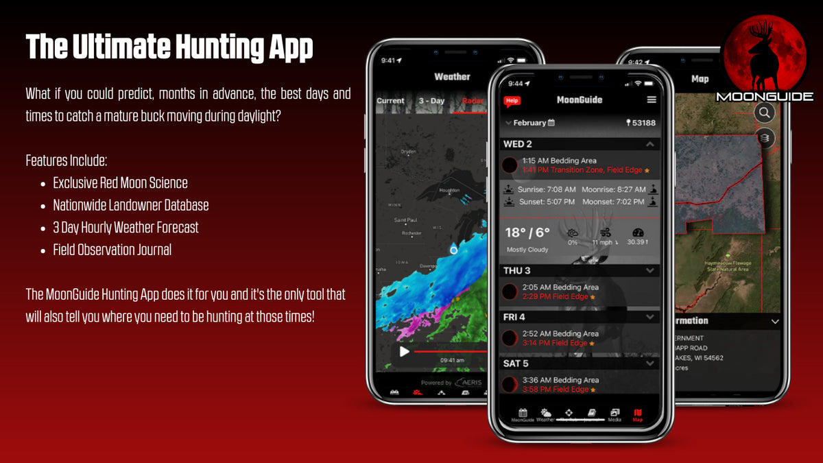 Deer Hunting App – Moon Guide