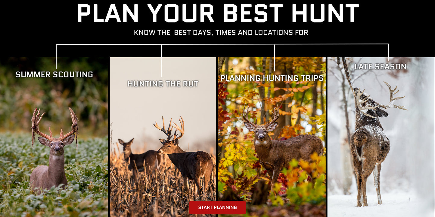 The Best Hunting App for Waypoints, weather, hunting journal, and hunting discounts.