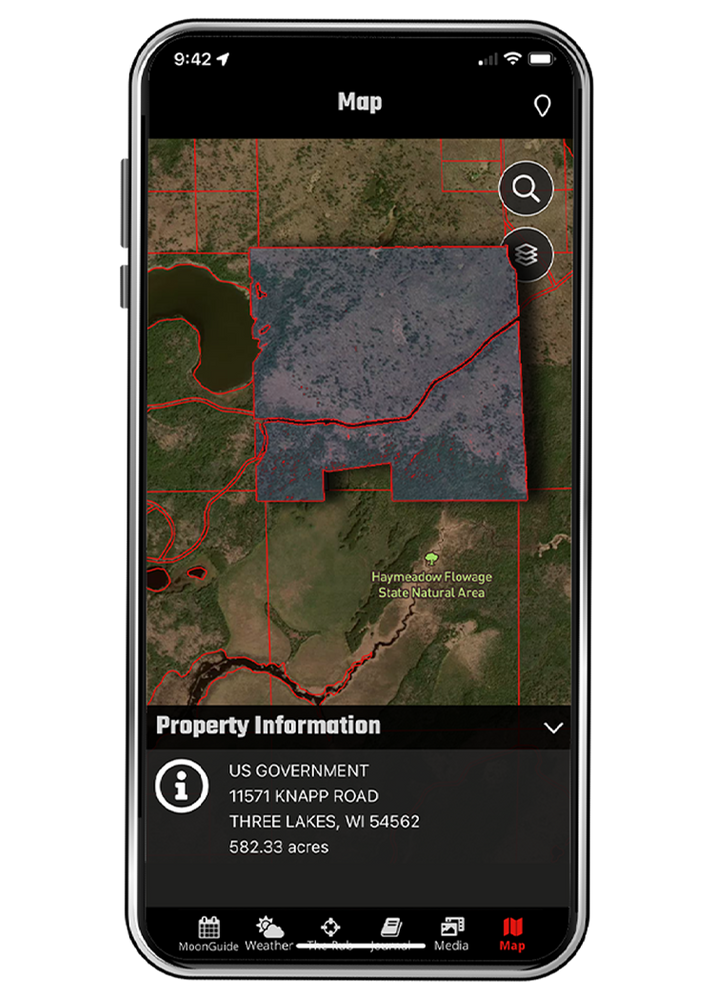 Landowner Data Nationwide database of landowner information. View property lines, mark treestands, measure food plots and more on any of our base maps. View owner details; names, address, & acreage.
